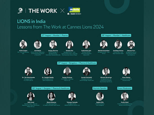 The Work from LIONS Announces Live Indian Showcase of Cannes Lions 2024 Winning Work from 27th to 30th August 2024