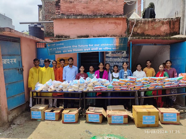 IYDF and The Raftar Tutorial Team Up to Bring Joy and Support to Gopalganj's Children