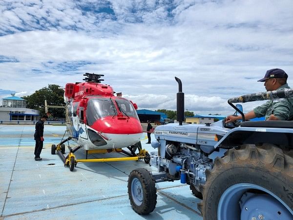 IAF team of Sarang helicopters takes off for first Egypt International Airshow