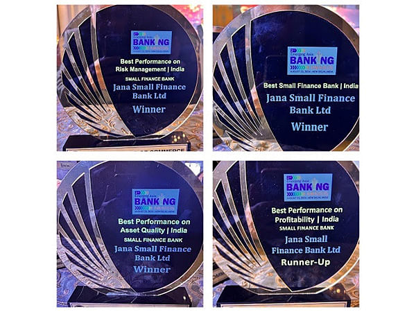 Jana Small Finance Bank Sweeps 4 Awards at ICC Emerging Asia Banking Conclave