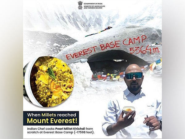 Chef Sanjay Thakur Promotes Millets at Mount Everest Base Camp: A Culinary Journey to New Heights