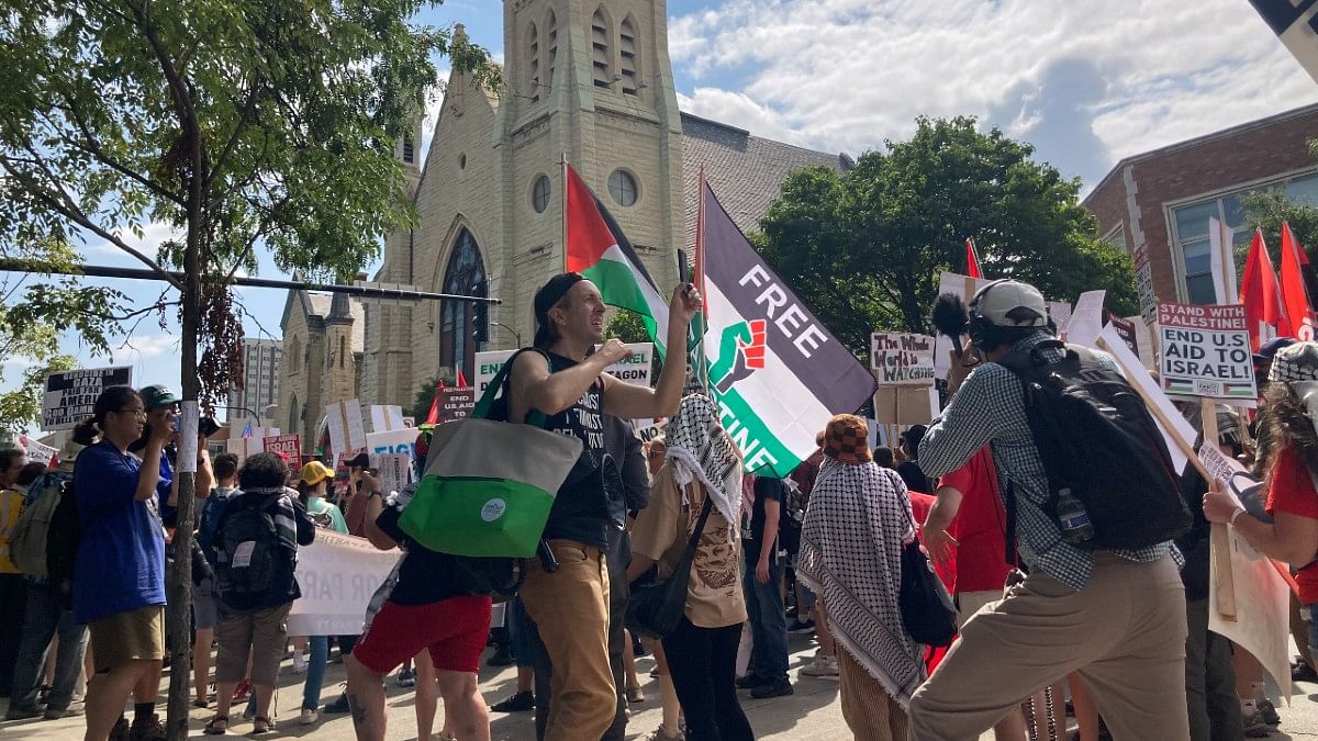 Anti-Israel protests in Chicago, Monday | Keshav Padmanabhan | ThePrint