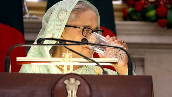 File photo of Sheikh Hasina | Praveen Jain, ThePrint