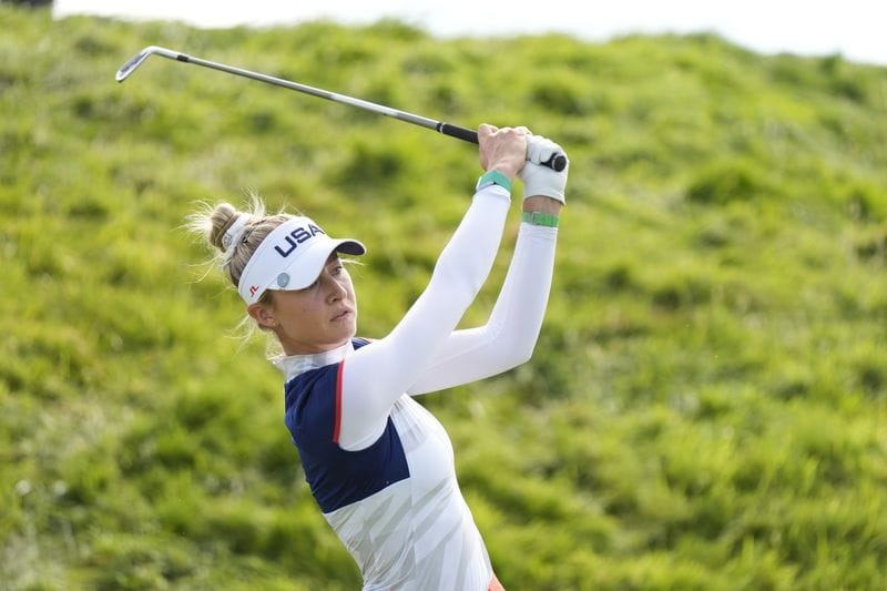 GolfKorda storms into threeshot halfway lead at women's British Open
