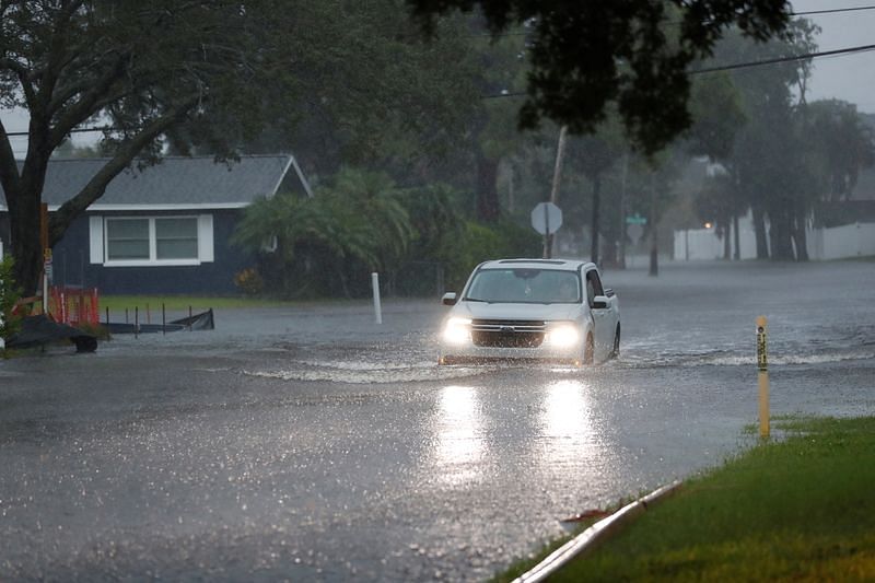 Hurricane Debby takes aim at Florida's Gulf Coast, expected to slog up