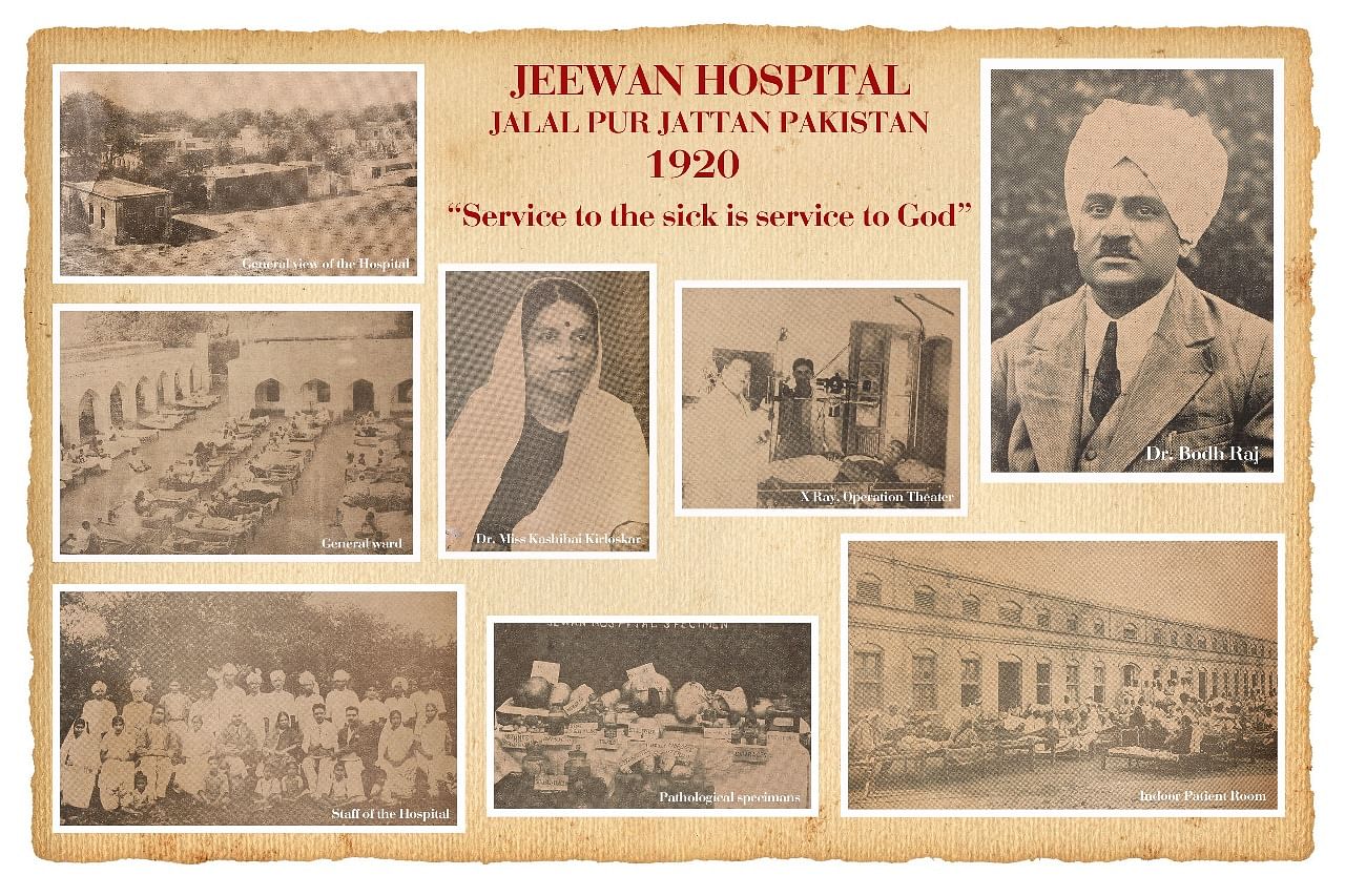 Jeewan hospital in the Jalalpur city of Pakistan, c 1920 | photo: special arrangement 