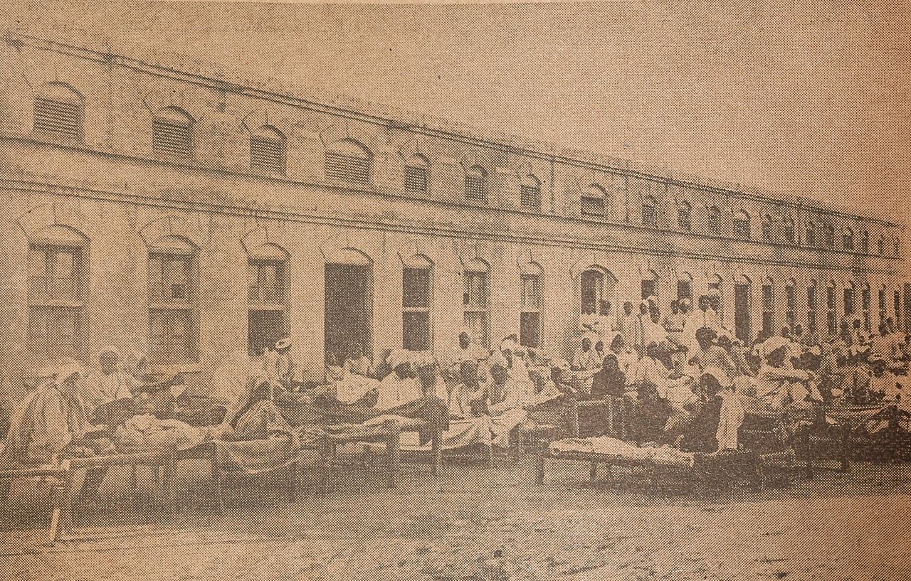 Jeewan hospital in the Jalalpur city of Pakistan, c 1920 | photo: special arrangement 