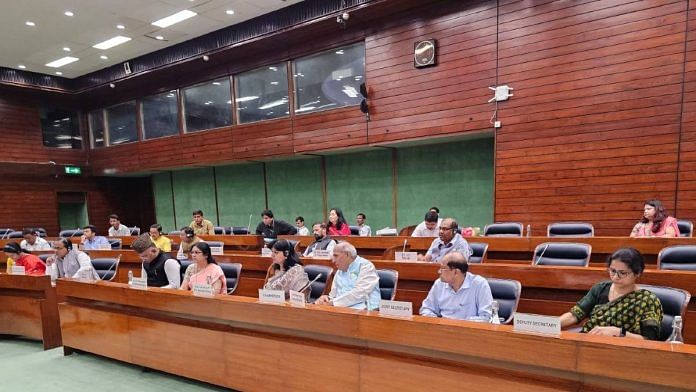 The Joint Parliamentary Committee on the Waqf Bill meets in New Delhi Friday | Photo: X/ @jagdambikapalmp