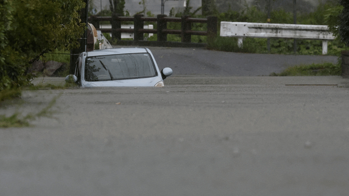 Typhoon Shanshan wreaks havoc in Japan | Mandatory credit Kyodo/via Reuters /File Photo