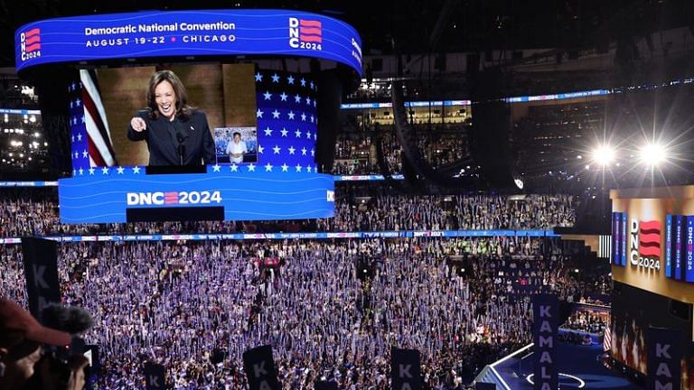 Kamala Harris formally accepts Democratic nomination, calls to fight tyranny, end war in Gaza