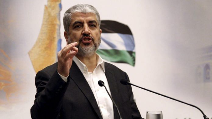 File photo of Hamas political bureau chief Khaled Meshaal | Reuters/Naseem Zeitoon