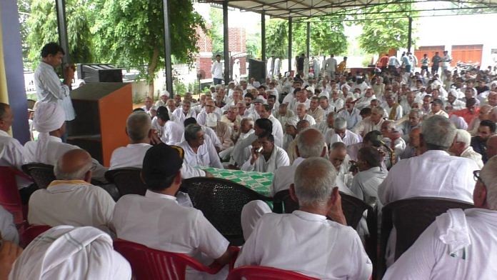 The sarva khap mahapanchayat was held in Charkhi Dadri, Haryana, on Sunday. | Photo: Special arrangement