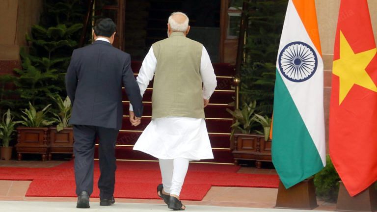‘Bear hug’ diplomacy: Modi, Vietnamese PM Chinh embrace bilateral ties during state visit