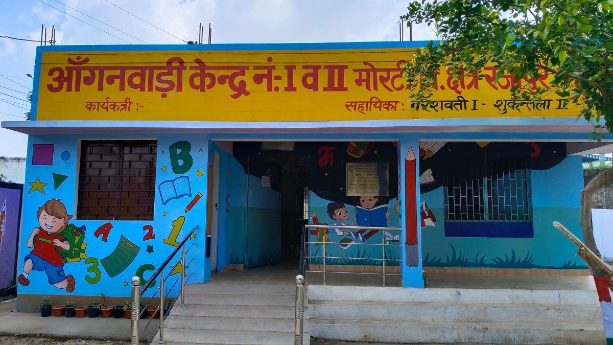 Morti Anganwadi at Muradnagar, Ghaziabad |Almina Khatoon, ThePrint