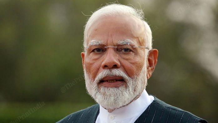 File photo of Prime Minister Narendra Modi | Praveen Jain | ThePrint