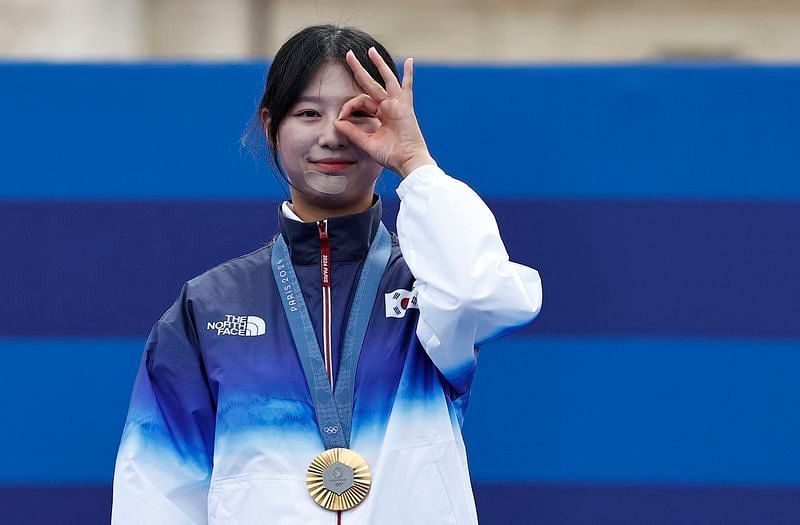 OlympicsArcheryS Korea's Lim wins individual gold, French bronze