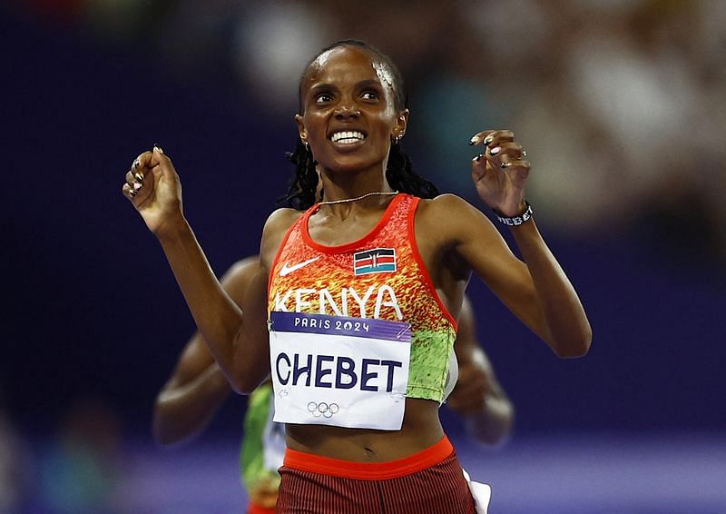 Olympics-Athletics-Kenya's Chebet wins women's 5,000m gold medal ...