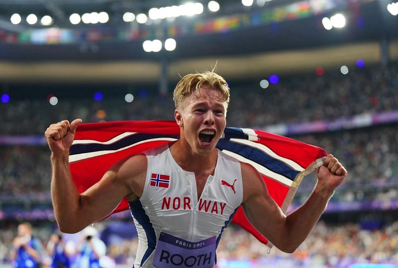 OlympicsAthleticsNorway's Rooth secures shock decathlon win