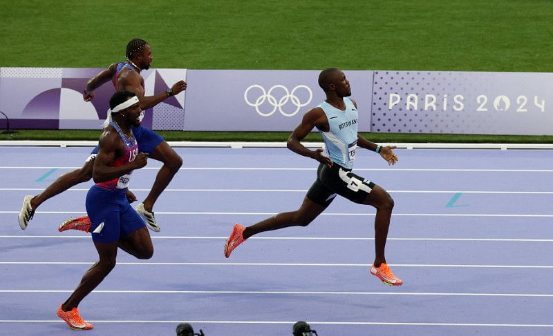 Olympics-Athletics-Tebogo wins 200 metres for Botswana's first gold ...