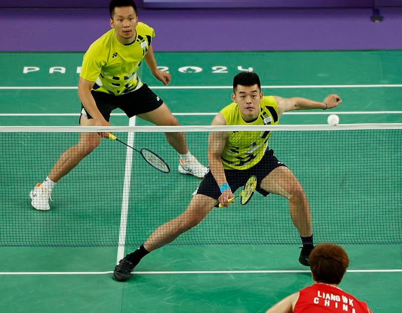 OlympicsBadmintonTaiwan's Lee, Wang retain men's doubles gold