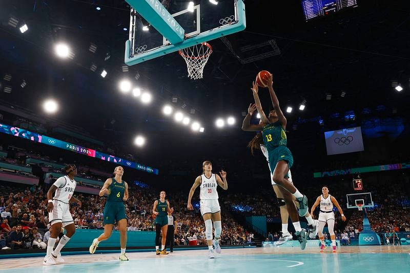 OlympicsBasketballFrench women follow men into Paris Games final four