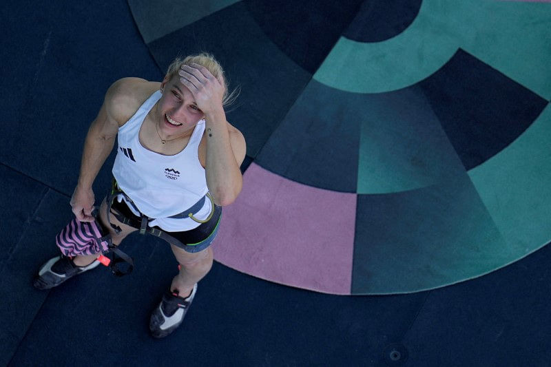 OlympicsClimbing'I didn't care if I lost a finger', doublechampion