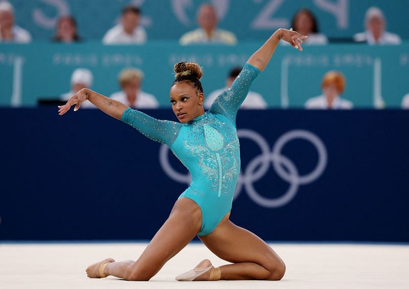 Olympics-Gymnastics-Biles Stunned By Andrade In Floor Final At Paris ...