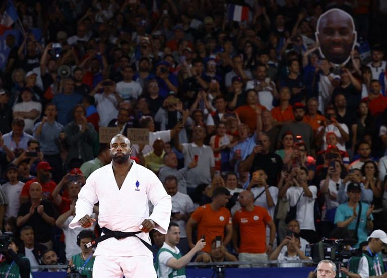 OlympicsJudoFrance's Riner reigns supreme with record fourth gold