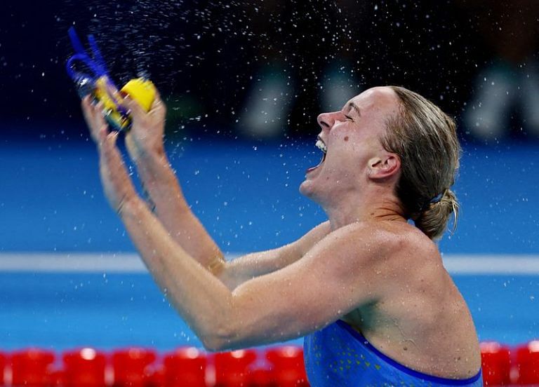 OlympicsSwimmingSweden's Sjostrom sets 50m freestyle Olympic record