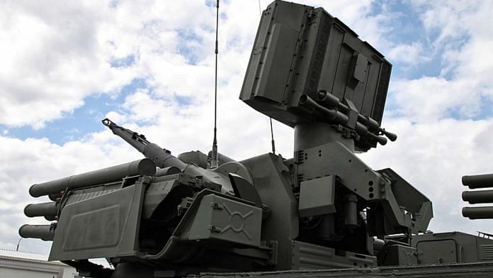 Pantsir-S1 (tracked) | File photo | Commons