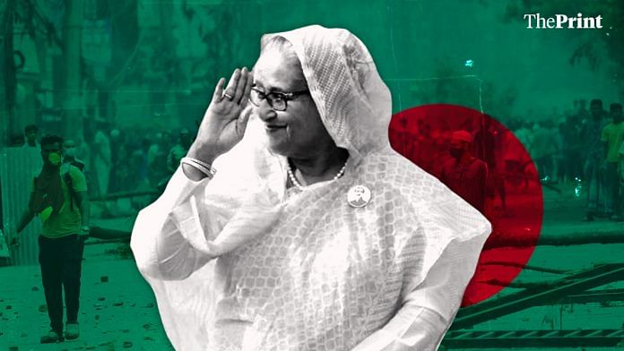 File photo of Sheikh Hasina | Praveen Jain | ThePrint