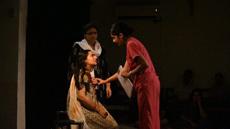 This play is all about a hospital waiting room—5 actors, no plot and a damp basement