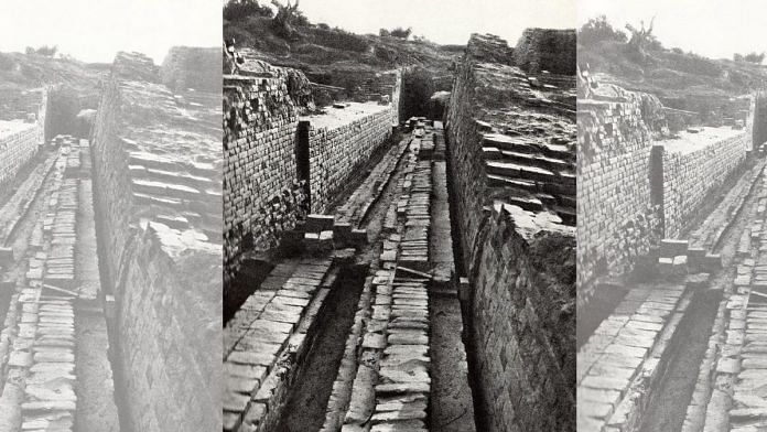 Drain at Mohenjodaro | Sir Mortimer Wheeler, From Early India and Pakistan to Ashoka, London, Thames and Hudson 1959