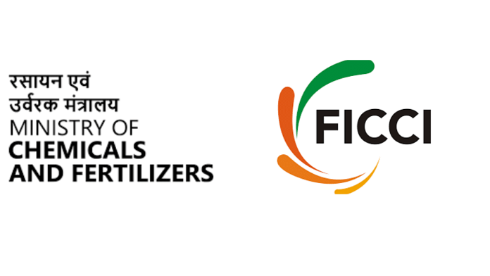 Logos of Ministry of Chemicals and Fertilizers and Federation of Indian Chambers of Commerce & Industry