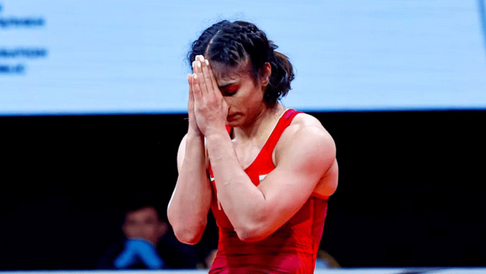 Wrestler Vinesh Phogat disqualified from Paris Olympics over being overweight | File Photo | Credit: ANI