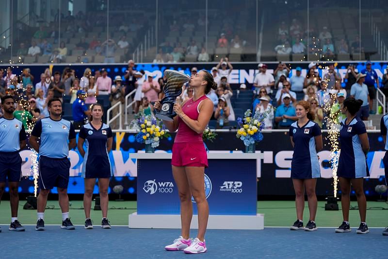 WTA roundup Aryna Sabalenka wins WTA 1000 title in Cincinnati