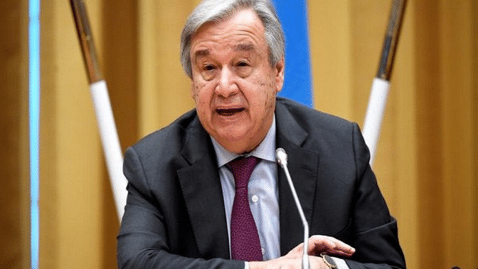 UN Secretary-General Antonio Guterres (File Photo)