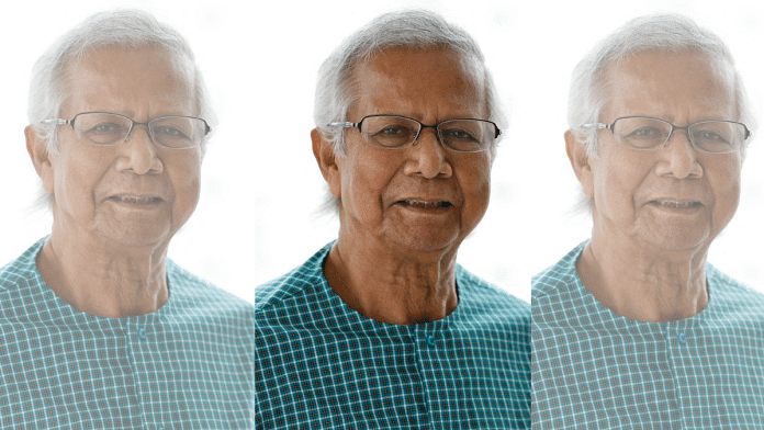 Bangladeshi Nobel Peace Prize winner Dr. Muhammad Yunus poses for photo during an interview with Reuters in his office, in Dhaka, Bangladesh, June 4, 2024 | Reuters/Mohammad Ponir Hossain/File Photo