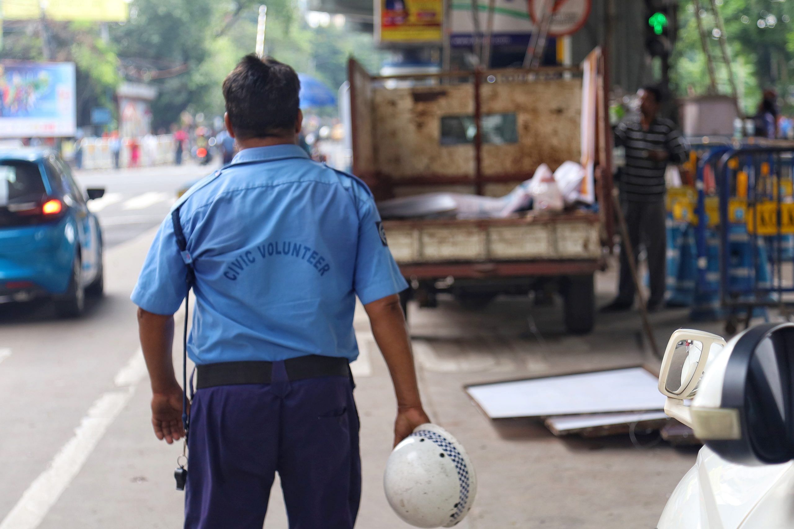 Civic volunteers say it's not an easy job and that the salary is not enough to make ends meet. | Manisha Mondal | ThePrint