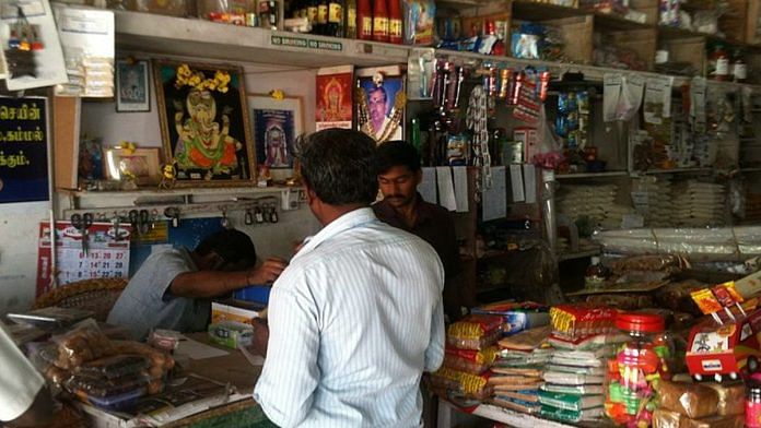 Representational image of a kirana store | Commons