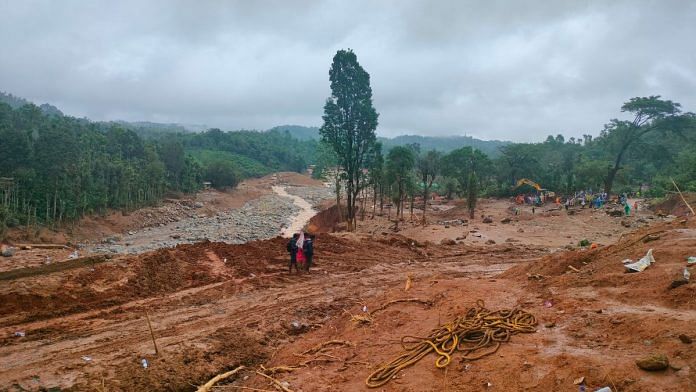 Mundakkai is the worst-affected town in Wayanad, with the landslide leaving the town entirely flattened. | Aneesha PA | ThePrint