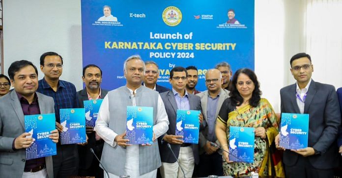 IT/BT minister Priyank Kharge at the release of the report. | X, @ PriyankKharge