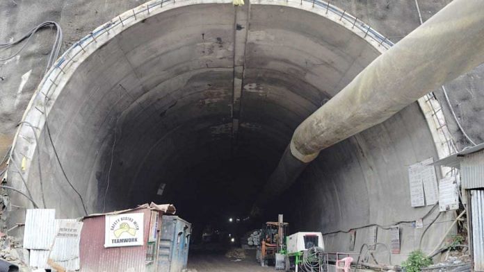 The Silkyara-Barkot tunnel project in Uttarakhand’s Uttarkashi | By special arrangement