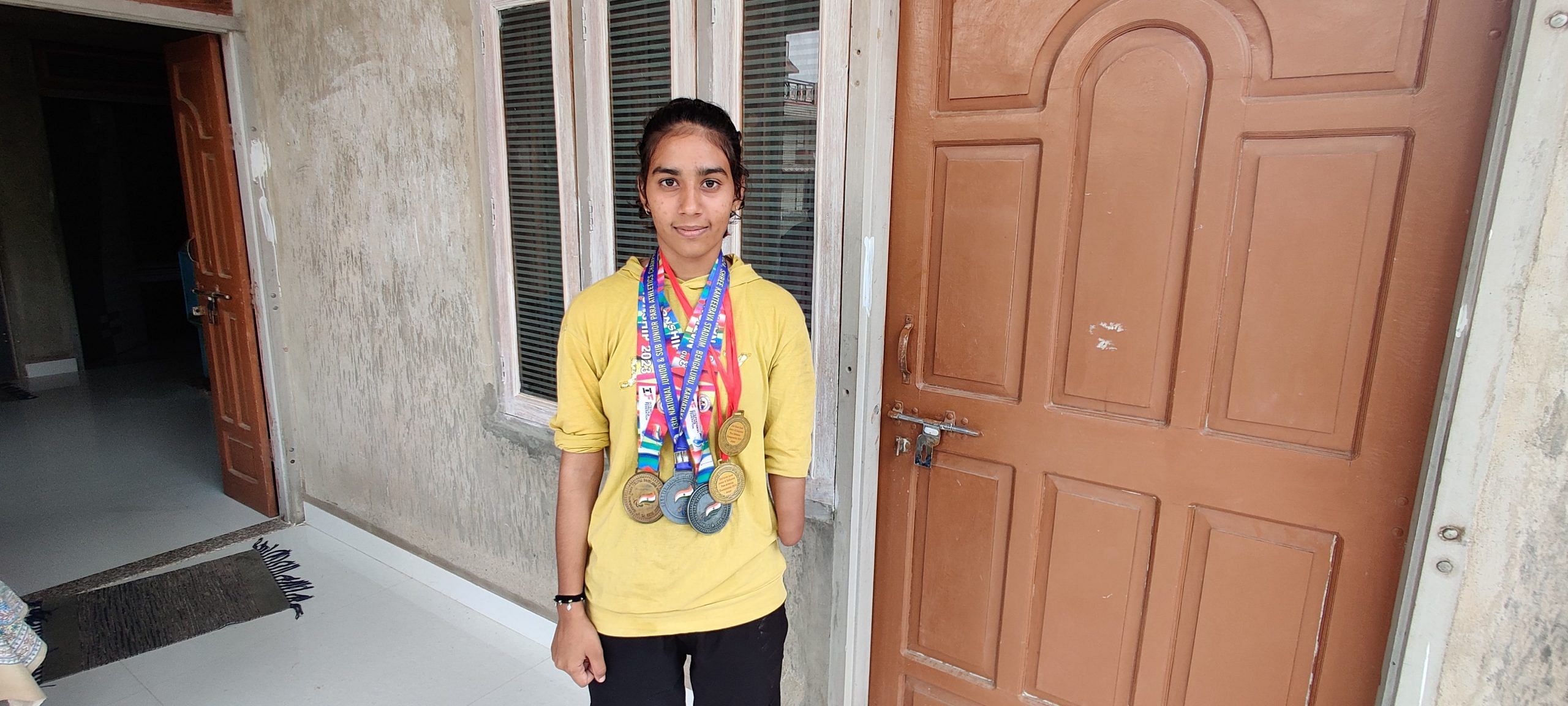 Tanisha has won three gold, one silver, and one bronze medal in national and state-level championships | Photo: Krishan Murari, ThePrint