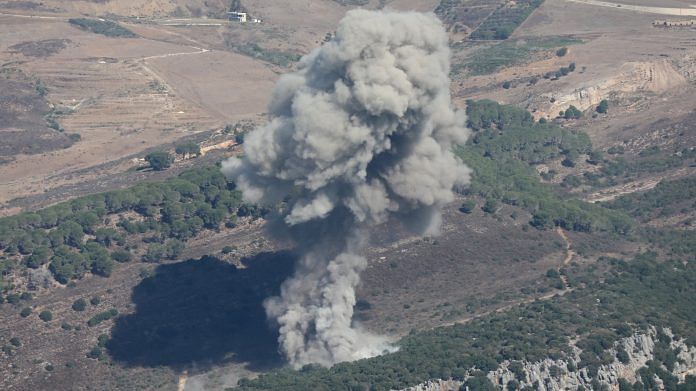 Smoke billows over southern Lebanon, amid ongoing cross-border hostilities between Hezbollah and Israeli forces, as pictured from Marjayoun, near the border with Israel on Tuesday | REUTERS/Karamallah Daher