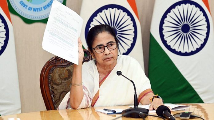 Representational image | West Bengal CM Mamata Banerjee addressing media in Kolkata in September 2024 | ANI