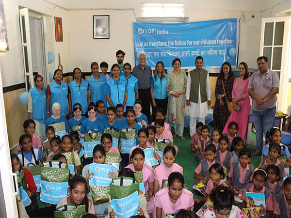 A Charitable Feast for Blind Children: IYDF and Eves Beauty Parlour Spread Warmth in Gwalior