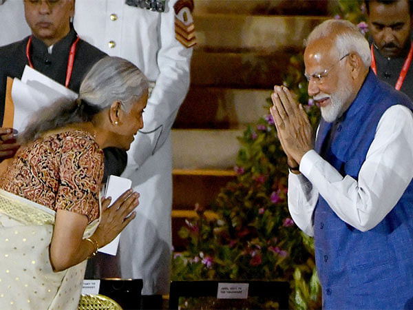 Nirmala Sitharaman thanks PM Modi for announcing Thiruvalluvar Cultural Centre in Singapore