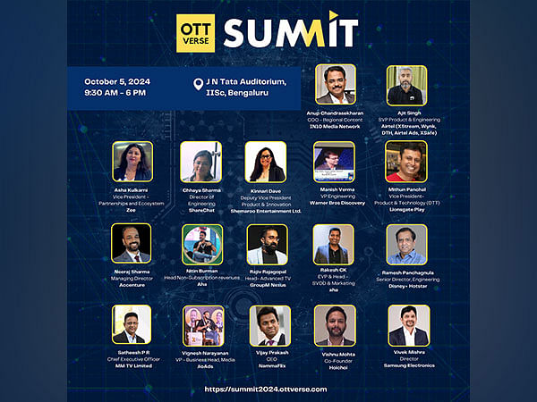 OTTVerse Summit 2024 to Drive India's OTT Revolution with Industry Experts