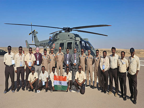 HAL showcases its Advanced Light Helicopter 